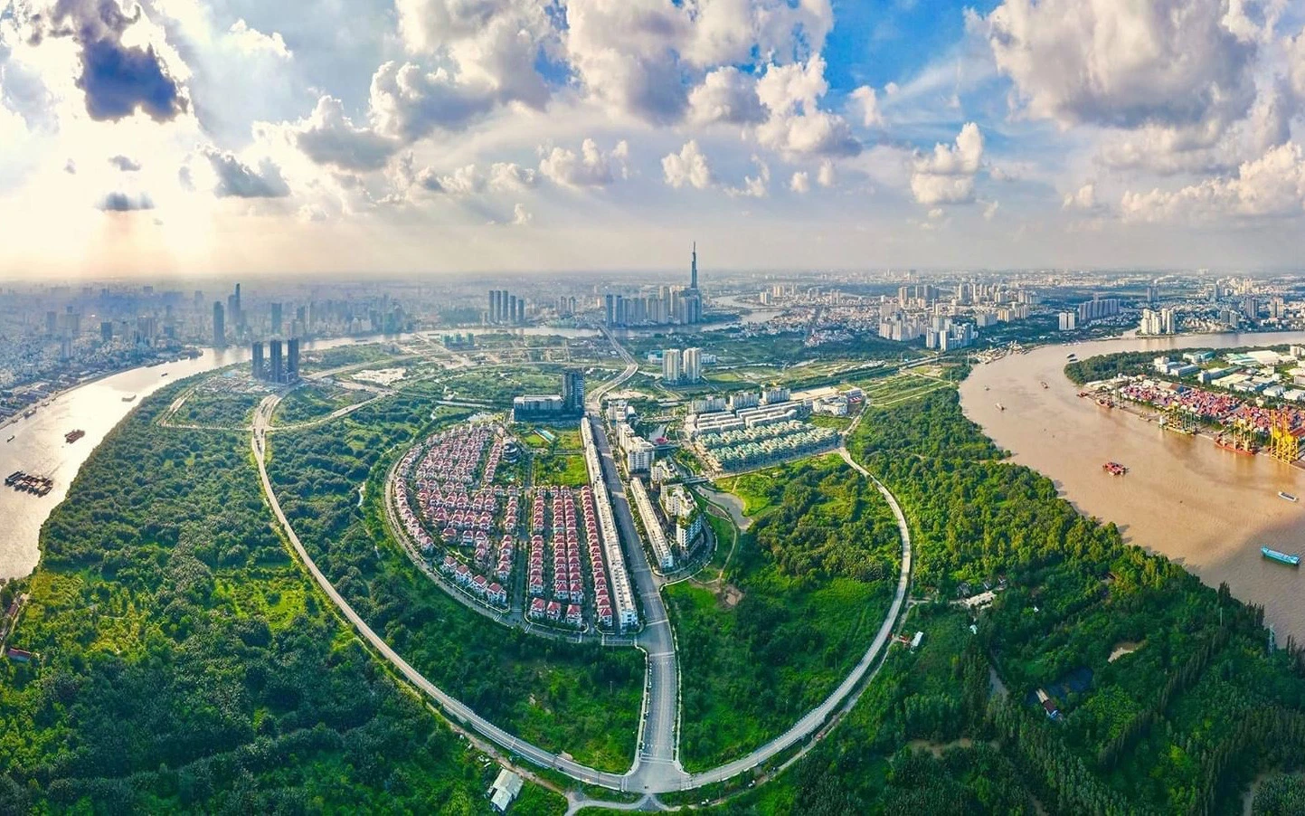 Một góc thành phố Thủ Đức