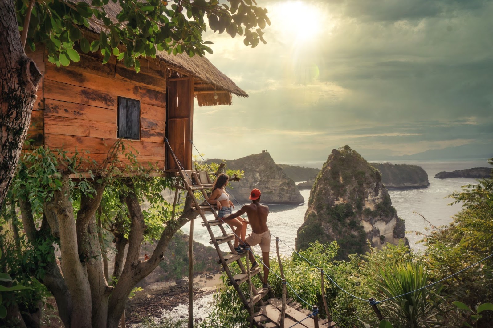 Nhà trên cây (Treehouse) là một dạng glamping độc đáo.